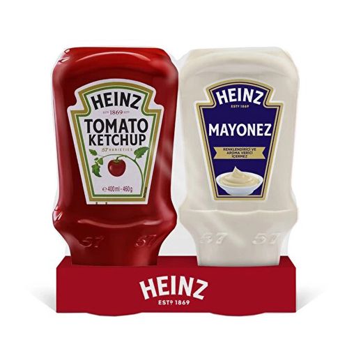 Heinz Ketçap 460 gr + Mayonez 400 gr. ürün görseli
