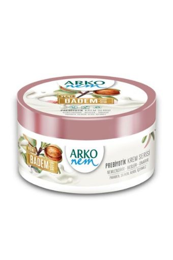 Arko Nem Prebiyotik Krem Serisi Badem Sütü 250 ml El ve Vücut Kremi . ürün görseli
