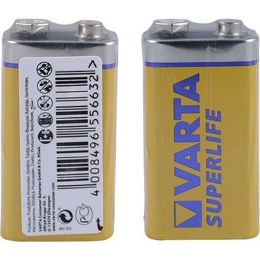 Varta Pil Süperlife 1X9V (Shrink). ürün görseli