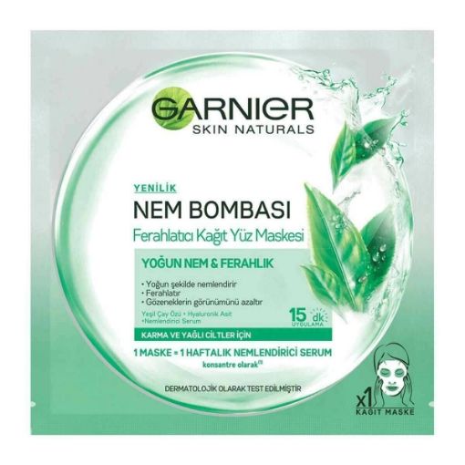 Garnier Nem Bombası Ferahlatıcı Kağıt Maske 28gr. ürün görseli