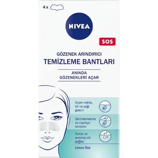 Nivea-Clt T-Bölgesi Temizleyici Bant 6ML. ürün görseli