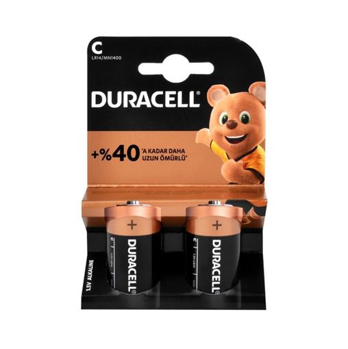 Duracell C Boy Pil 2 Adet. ürün görseli