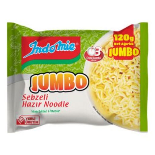 Indomie Jumbo Tavuk Hazır Noodle 120 Gr. ürün görseli