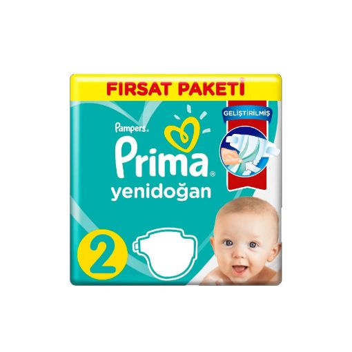 Prima Bebek Bezi Aktif Bebek Fırsat Paketi 2 Beden 72 Li. ürün görseli