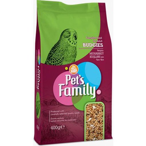 Pets Family Muhabbet Kuşu Yemi 400 Gr. ürün görseli