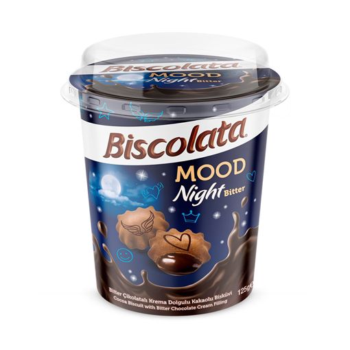 Şölen Biscolata Mood Bitter Çikolatalı 125 Gr. ürün görseli