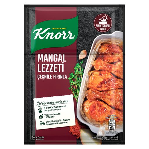 Knorr Mangal Lezzeti Fırında Tavuk Çeşnisi 29 Gr. ürün görseli