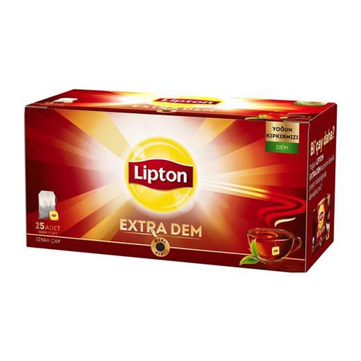 Lipton Extra Dem Bardak Poşet Çay 25 Adet - 52,5 gr. ürün görseli