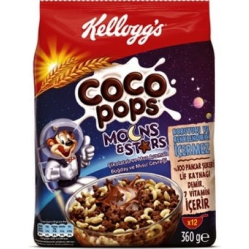 Kellogs Coco Pops Moons-Stars 360 Gr. ürün görseli