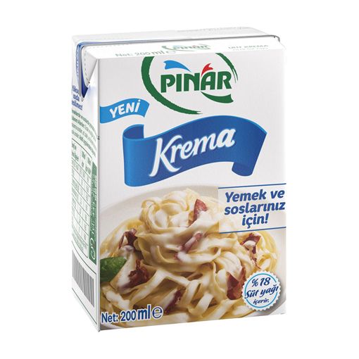 Pınar Krema Yemek - Sos %18 Yağlı 200 ml. ürün görseli