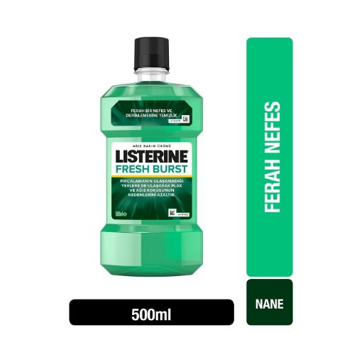 Listerine Ağız Suyu Fresh Burst 500ml. ürün görseli