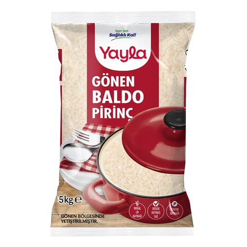 Yayla Pirinç Gönen Baldo 5 kg. ürün görseli