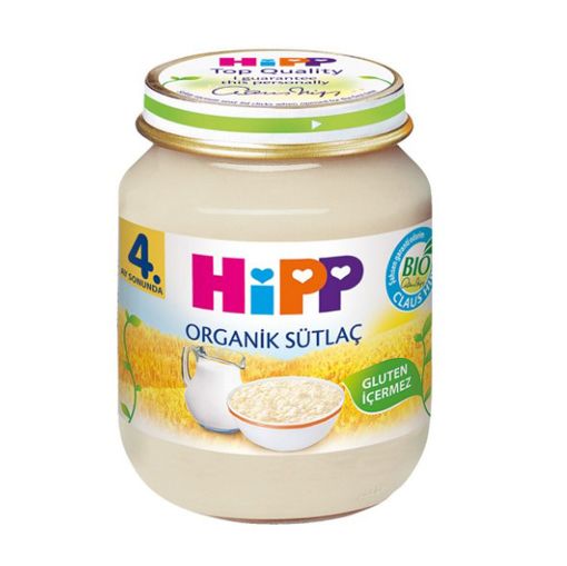 Hipp Organik Sütlaç Kavanoz Maması 125 Gr. ürün görseli