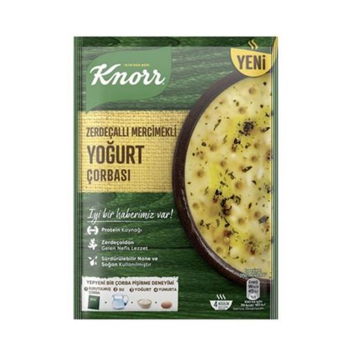 Knorr Yöresel Çorba Yeşil Mercimek Nohut 98Gr. ürün görseli
