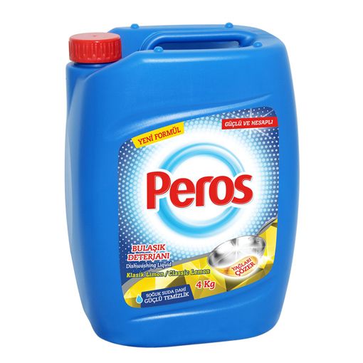 Peros Sıvı Bulaşık Deterjanı Limon 4 Kg. ürün görseli