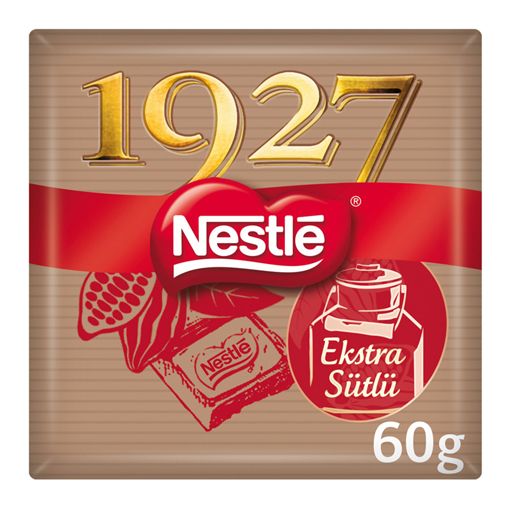 Nestle 1927 Bol Sütlü Kare Çikolata 60 gr. ürün görseli