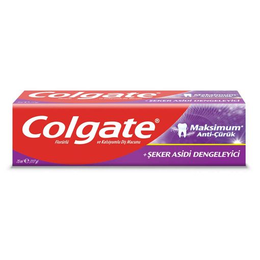 Colgate Maksimum Anti-Çürük 75 ml Diş Macunu. ürün görseli