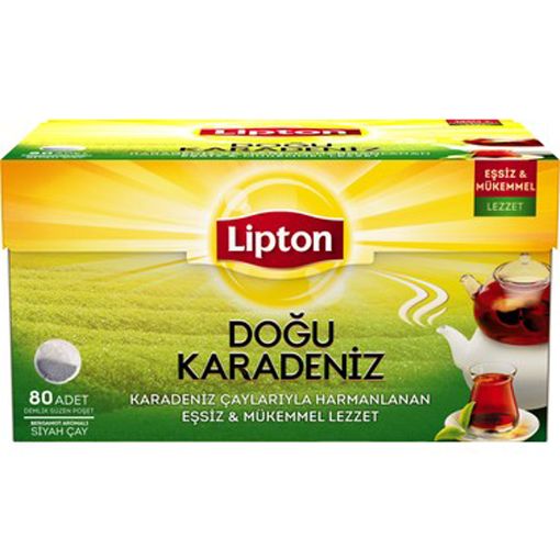 Lipton Doğu Karadeniz Demlik Poşet Çay 80li 256 Gr. ürün görseli