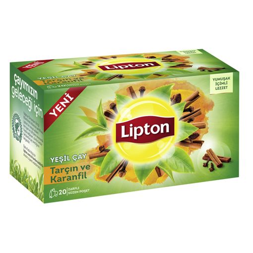 Lipton Tarçın Karanfil Yeşilçay 30 Gr. ürün görseli