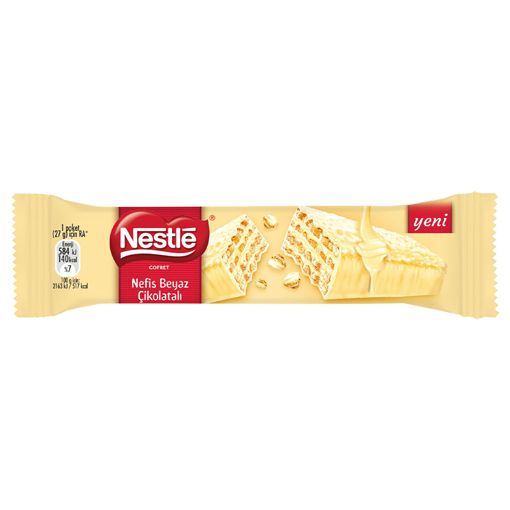 Nestle Gofret Beyaz 27 gr. ürün görseli