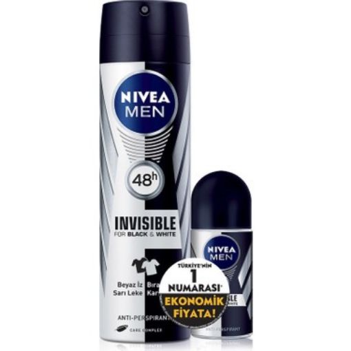 Nivea-Deodorant Bay Power B-W 150ml+150ml. ürün görseli