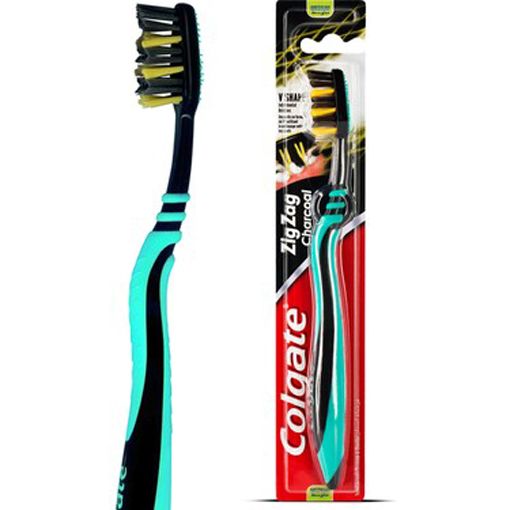 Colgate Zig Zag Charcoal Orta Diş Fırçası. ürün görseli