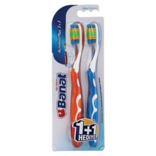Banat Diş Fırçası Acrobat Plus 1+1. ürün görseli