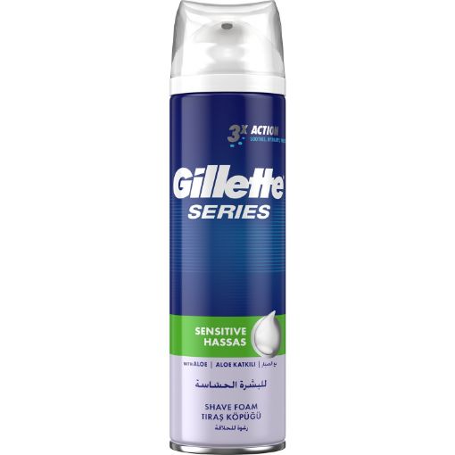 Gillette Series Tıraş Köpüğü 250 ml Hassas. ürün görseli