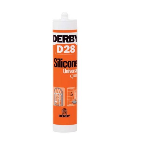 Derby D28 Genel Amaçlı Silikon Şeffaf(280gr). ürün görseli