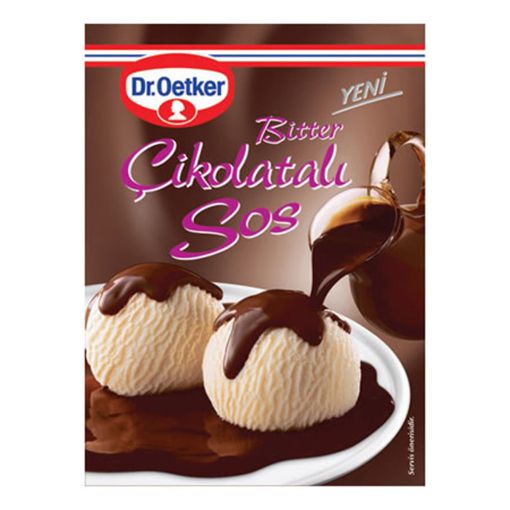 Dr. Oetker Bitter Çikolatalı Sos 80 gr. ürün görseli