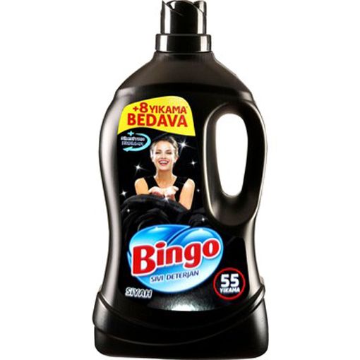 Bingo Siyahlar İçin Sıvı Çamaşır Deterjanı 3 lt. ürün görseli