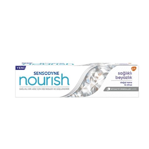 Sensodyne Nourish Sağlıklı Beyazlık Diş Macunu 50 ml. ürün görseli
