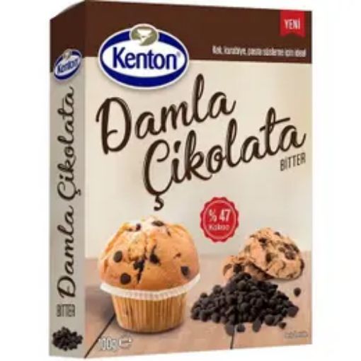 Kenton Damla Çikolata 100gr Bitter. ürün görseli