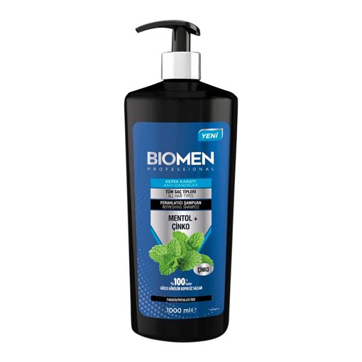 Biomen Professional Mentol Kepek Karşıtı Ferahlatıcı Şampuan 1000 Ml. ürün görseli