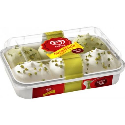 Algida Maraş Çifte Kavrulmuş Antep Fıstıklı Vanilyalı 500 Ml. ürün görseli