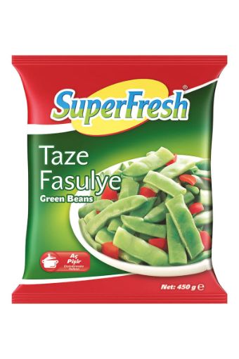 Süperfresh Dondurulmuş 450gr16 Taze Fasülye 619737. ürün görseli