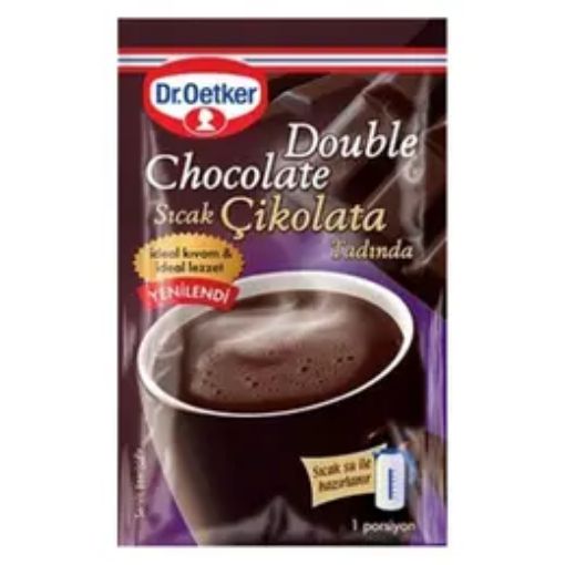 Dr.Oetker Sıcak Çikolata Tadında 25 gr Double. ürün görseli