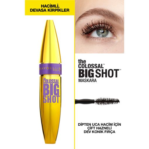 Maybelline New York Maybelline Big Shot Mor Mascara. ürün görseli