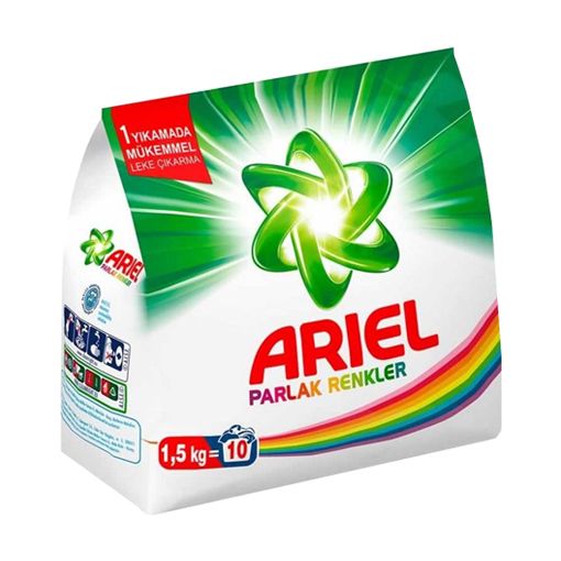Ariel Matik Toz Deterjan Parlak Renkler 1,5 Kg. ürün görseli