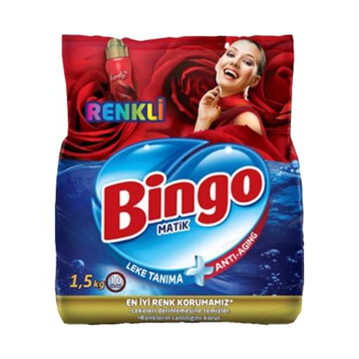 Bingo Matik Toz Deterjan Renkliler 1,5 Kg. ürün görseli