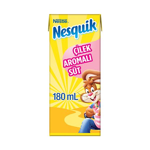Nesquik Çilek Aromalı Süt 180 ml. ürün görseli