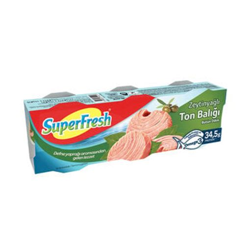 Superfresh Ton Balığı Zeytinyağlı 3x75Gr. ürün görseli