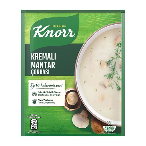 Knorr Hazır Çorba Krem Mantar 63 Gr. ürün görseli
