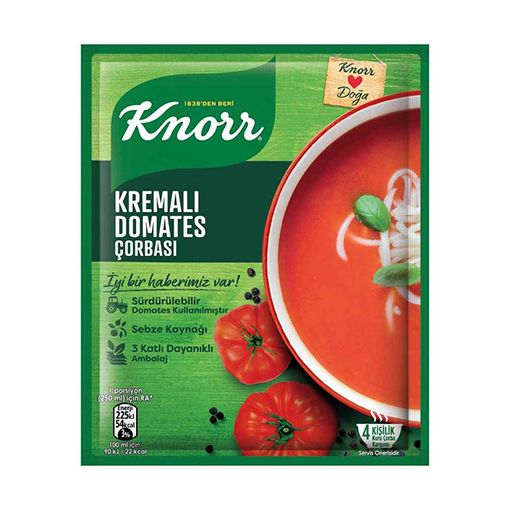 Knorr Hazır Çorba Krem Domates 69 Gr. ürün görseli