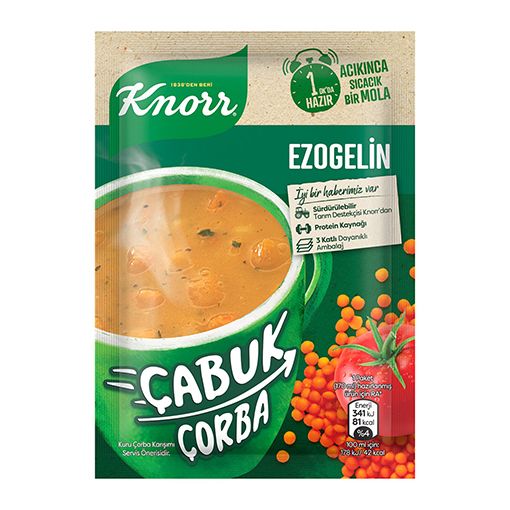 Knorr Çorba Ezogelin 22 Gr. ürün görseli