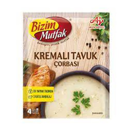 Bizim Hazır Çorba Kremalı Tavuk 65 gr. ürün görseli