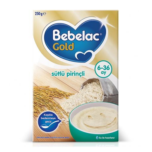 Bebelac Gold Sütlü Pirinçli 250 gr Kaşık Maması. ürün görseli