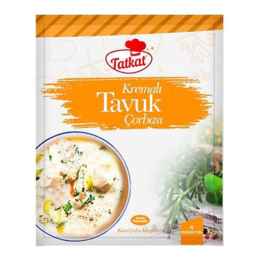 Tatkat Hazır Çorba 60gr Krema Tavuk. ürün görseli