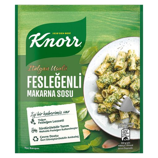 Knorr Makarna Sosu 50gr Fesleğen. ürün görseli