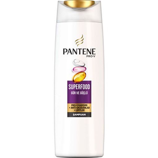 Pantene Superfood Gür ve Güçlü Şampuan 350 ml. ürün görseli